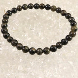 ノルウェー産 フェナカイト 6mm玉ブレスレット ディレクトリカード付 9.4g (ID:87432)