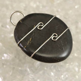 H&E社 マスターシャーマナイト  タンブル ペンダントトップ 5.5g (ID:87455)