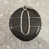 H&E社 マスターシャーマナイト  タンブル ペンダントトップ 5.5g (ID:87455)