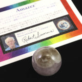 H&E社 アマゼツ(AZOZEO)  25mmスフィア 証明書付 21.28g　 (ID:87546)