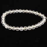 H&E社 サチャマニクォーツ　6mmブレスレット 証明書付 10.3g (ID:87583)