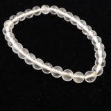 H&E社 サチャマニクォーツ　6mmブレスレット 証明書付 10.3g (ID:87583)