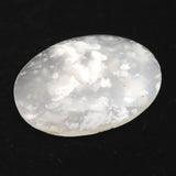 エンジェルフェザー アゲート 瑪瑙 39mmオーバル ルース 11.0g (ID:87759)