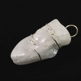 H&E社 ナトロライト 沸石  タンブル ペンダントトップ 7.5g (ID:87824)