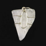 H&E社 ナトロライト 沸石  タンブル ペンダントトップ 6.9g (ID:87956)