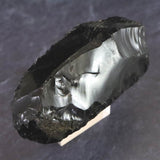 黒曜石 打製石器  75mm  後期旧石器時代 東北・北海道地域 44.8g (ID:88079)