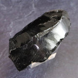 黒曜石 打製石器  75mm  後期旧石器時代 東北・北海道地域 44.8g (ID:88079)