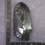 黒曜石 打製石器  75mm  後期旧石器時代 東北・北海道地域 44.8g (ID:88079)