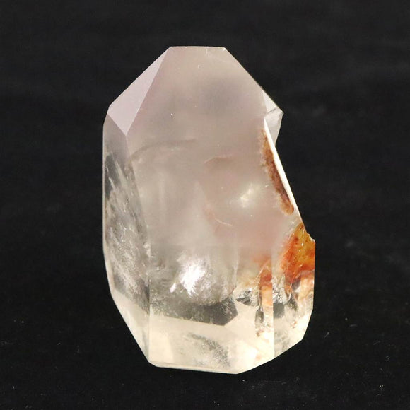 リチウムクォーツ 44mm原石 磨き 49.2g (ID:88160)