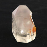 リチウムクォーツ 44mm原石 磨き 49.2g (ID:88160)