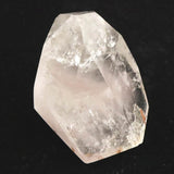 リチウムクォーツ 44mm原石 磨き 65.2g (ID:88342)