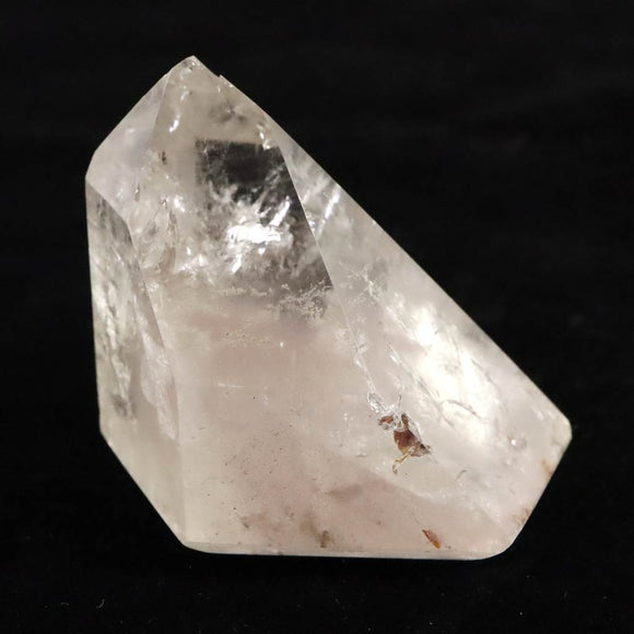 リチウムクォーツ 44mm原石 磨き 65.2g (ID:88342)