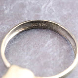 ロシア産 フェナカイト 9X6mmレクタングルカット リング 18号 (ID:88362)