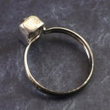 ロシア産 フェナカイト 9X6mmレクタングルカット リング 18号 (ID:88362)