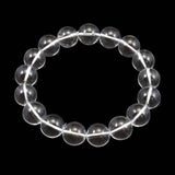 ナミビア産 クリアトパーズ 12mm玉ブレスレット 61.3g (ID:88542)