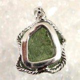 モルダバイト 原石 AAA-グレード ペンダントトップ 5.1g (ID