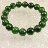クロムダイオプサイド 11mm玉ブレスレット 43.5g (ID:88893)