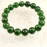 クロムダイオプサイド 11mm玉ブレスレット 43.5g (ID:88893)