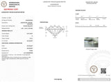 1.02ct D VVS2 3EX ラボグロウンダイヤモンド HPHT ラウンドカットルース IGI鑑定 ref.238 (ID:88906)