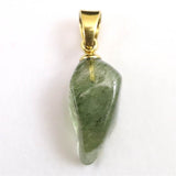 ザギマウンテンクォーツ タンブル ペンダントトップ　0.92g (ID:88959)