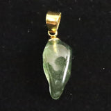 ザギマウンテンクォーツ タンブル ペンダントトップ　0.92g (ID:88959)