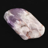 H&E社 サウラライトアゼツライト  (AZOZEO) アメジスト共生 タンブル 証明書付 7.5g (ID:89042)