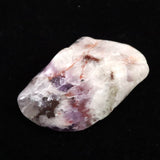 H&E社 サウラライトアゼツライト  (AZOZEO) アメジスト共生 タンブル 証明書付 7.5g (ID:89042)