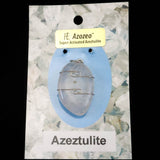 H&E社 アゼツライト (AZOZEO) タンブル ペンダントトップ 5.6g (ID:89824)