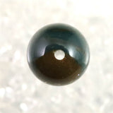 出雲碧玉 出雲石  12mm玉ビーズ AA  粒売 現品 ディレクトリーカード付 Type.K (ID:89885)