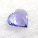 タンザナイト 5.9mmハート ファセットカット ルース 0.53ct (ID:89915)