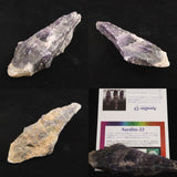 H&E社 オーラライト23(AZOZEO)  134mm 原石  証明書付  110.3g (ID:89929)