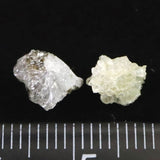 ロシア産 フェナカイト 原石 2個セット 0.51g (ID:90063)