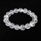 マダガスカル産 エンジェルラダークォーツ  11.5mm玉ブレスレット 36.6ｇ (ID:90170)