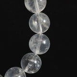 マダガスカル産 エンジェルラダークォーツ  11.5mm玉ブレスレット 36.6ｇ (ID:90170)