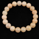 H&E社 サチャロカローズ アゼツライト（AZOZEO) 10mm玉ブレスレット 証明書付 28.4g (ID:90245)