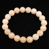 H&E社 サチャロカローズ アゼツライト（AZOZEO) 10mm玉ブレスレット 証明書付 28.4g (ID:90245)