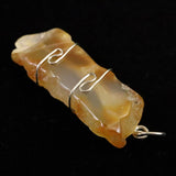 H&E社　ニュージーランド産カーネリアン（AZOZEO)　ペンンダントトップ 7.8g (ID:90296)