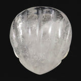 ブラジル産水晶　68mm 貝殻モチーフ 彫刻置物 161g (ID:90393)