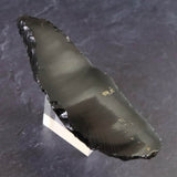 黒曜石 打製石器  87mm  後期旧石器時代 東北・北海道地域 24.4g (ID:90480)