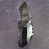 黒曜石 打製石器  87mm  後期旧石器時代 東北・北海道地域 24.4g (ID:90480)