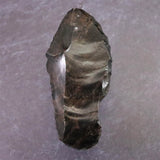 黒曜石 打製石器  76mm  後期旧石器時代 東北・北海道地域 25.4g (ID:90499)