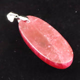 ブラジル産 ロードナイト(4A) 　32mmオーバル　ペンダントトップ　8.7ｇ (ID:90634)