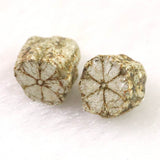 京都府亀岡市産　小紋桜石 4個セット 現品 1.65g (ID:90677)