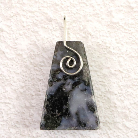 H&E社 ミスティックメルリナイト タンブルペンダントトップ 12.9g (ID:90684)