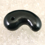 出雲碧玉 出雲石  SA  35mm勾玉 ディレクトリカード付 12.67g (ID:90735)