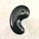 出雲碧玉 出雲石  SA  35mm勾玉 ディレクトリカード付 12.67g (ID:90735)