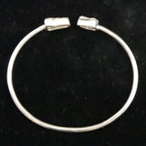 ロシア産 フェナカイト 12.5mm 原石 2石 バングル 5.36g 鑑別書付 (ID:90820)