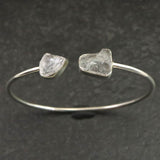 ロシア産 フェナカイト 12.5mm 原石 2石 バングル 5.36g 鑑別書付 (ID:90820)