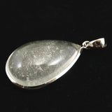 リビアンデザートグラス 23mmペアシェイプ ペンダントトップ 4.8g  (ID:90876)