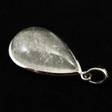 リビアンデザートグラス 23mmペアシェイプ ペンダントトップ 4.8g  (ID:90876)